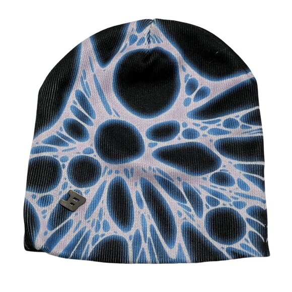 Bade 3-D Beanie in Cobalt Blue